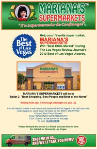 Mariana's Markets Weekly Ad Reminder Email